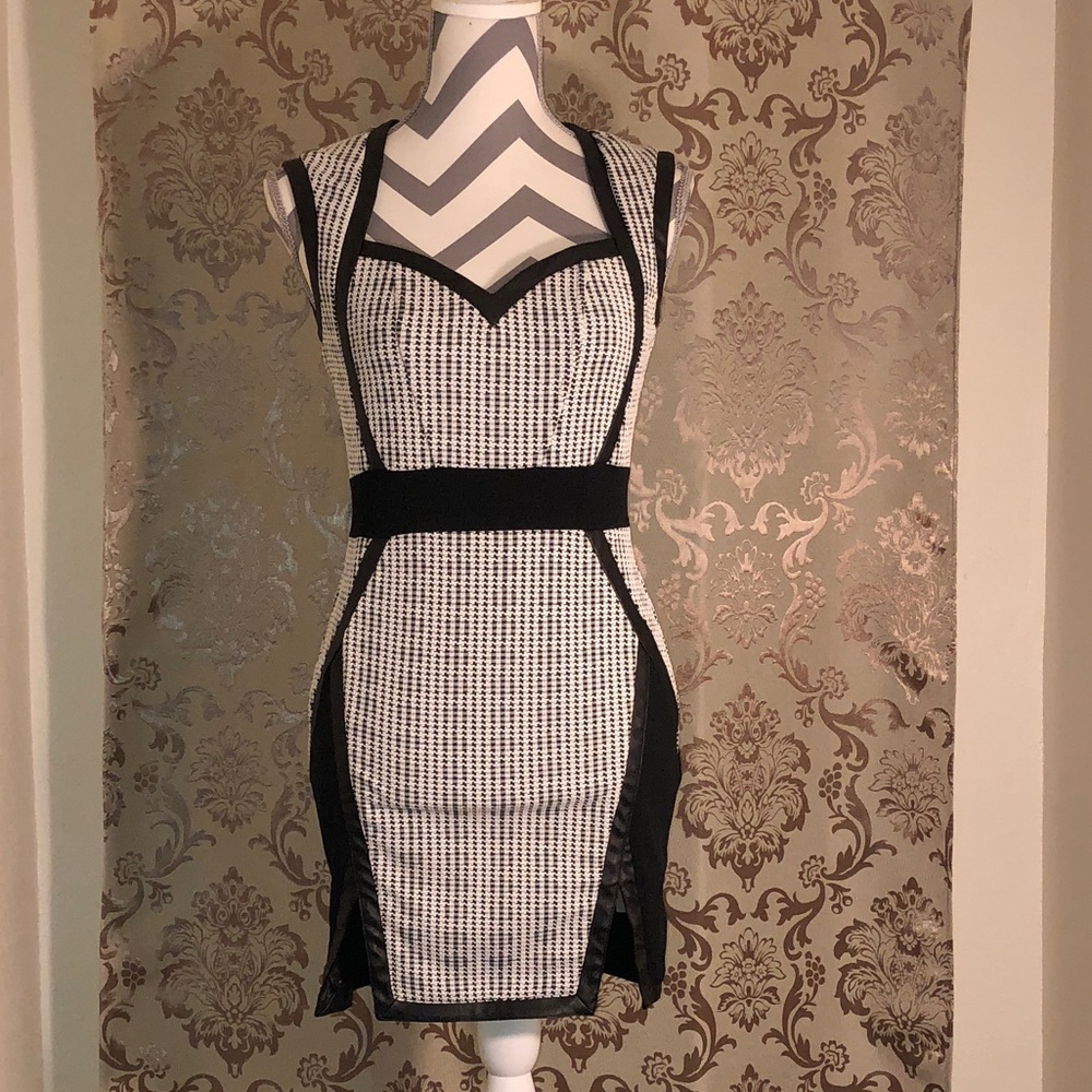 Black and White Dress